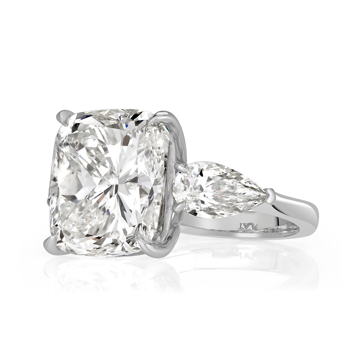 12.03ct Cushion Cut Diamond Engagement Ring