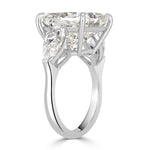 12.03ct Cushion Cut Diamond Engagement Ring