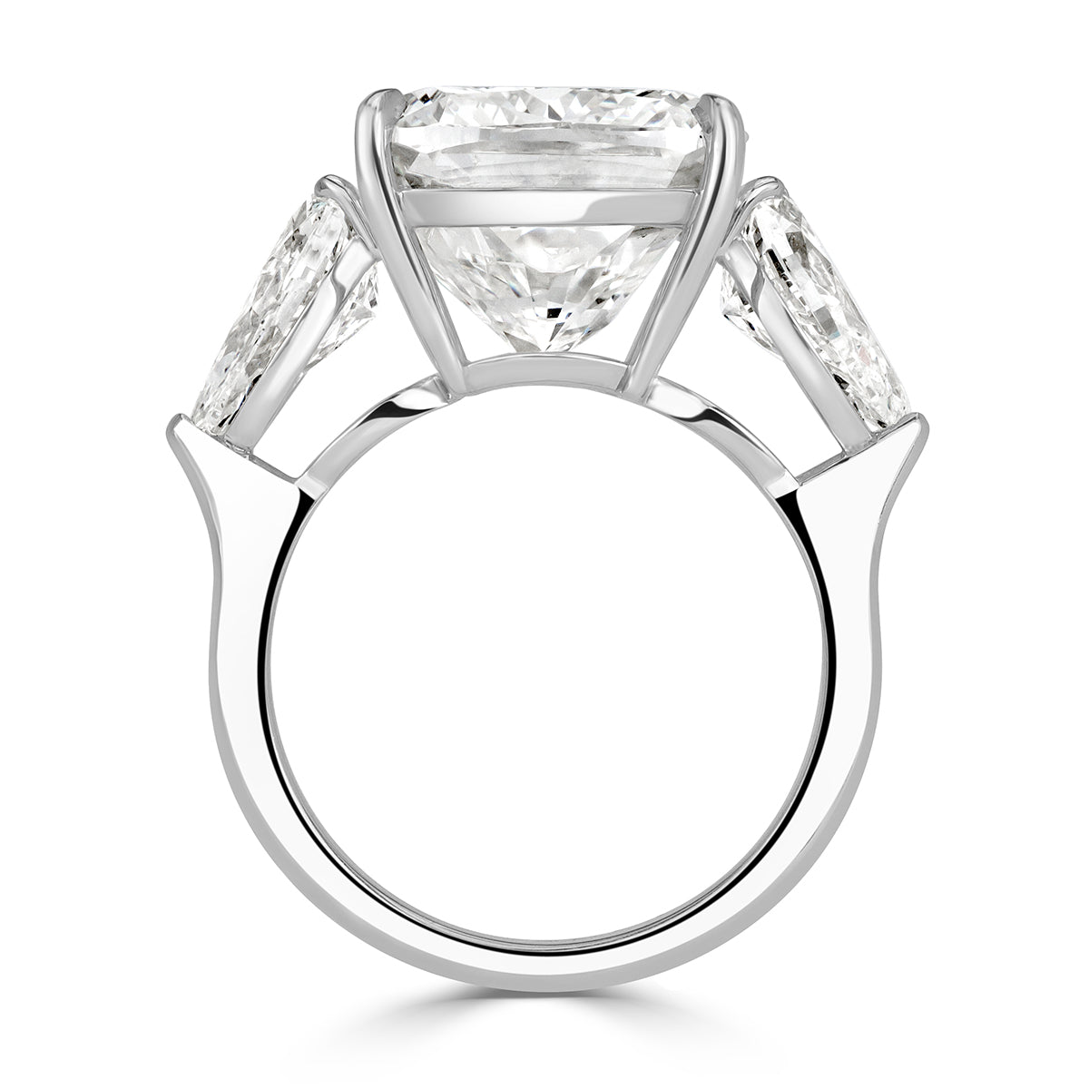 12.03ct Cushion Cut Diamond Engagement Ring