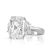 8.81ct Radiant Cut Diamond Engagement Ring