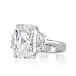 8.81ct Radiant Cut Diamond Engagement Ring