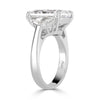 8.81ct Radiant Cut Diamond Engagement Ring