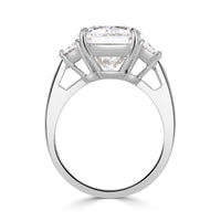 8.81ct Radiant Cut Diamond Engagement Ring