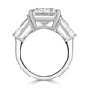 13.42ct Emerald Cut Diamond Engagement Ring
