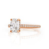 1.85ct Old Mine Cut Diamond Engagement Ring