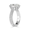 2.96ct Oval Cut Diamond Engagement Ring