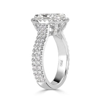 2.96ct Oval Cut Diamond Engagement Ring