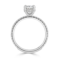 2.13ct Oval Cut Diamond Engagement Ring