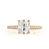 2.38ct Old Mine Cut Diamond Engagement Ring