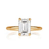 2.60ct Emerald Cut Diamond Engagement Ring