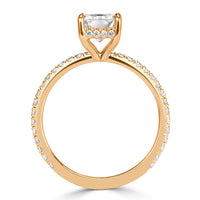 2.01ct Radiant Cut Diamond Engagement Ring