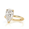3.85ct Pear Shaped Diamond Engagement Ring