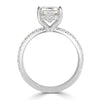 2.87ct Radiant Cut Diamond Engagement Ring