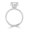 5.04ct Oval Cut Diamond Engagement Ring