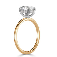 1.59ct Oval Cut Diamond Engagement Ring