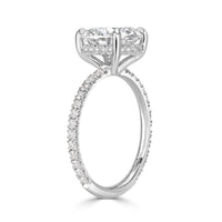 3.49ct Round Brilliant Cut Diamond Engagement Ring