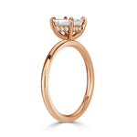 1.09ct Princess Cut Diamond Engagement Ring