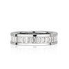 2.42ct Baguette Cut Diamond Eternity Band in 18k White Gold
