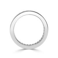 2.42ct Baguette Cut Diamond Eternity Band in 18k White Gold