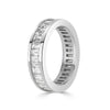 2.42ct Baguette Cut Diamond Eternity Band in Platinum