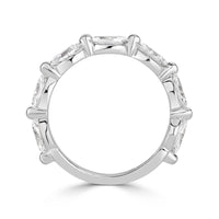 1.16ct Marquise Cut Diamond Band in Platinum