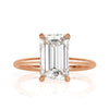 3.03ct Emerald Cut Diamond Engagement Ring