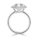 3.68ct Heart Shaped Diamond Engagement Ring