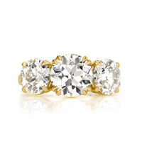 4.95ct Old European Cut Diamond Engagement Ring