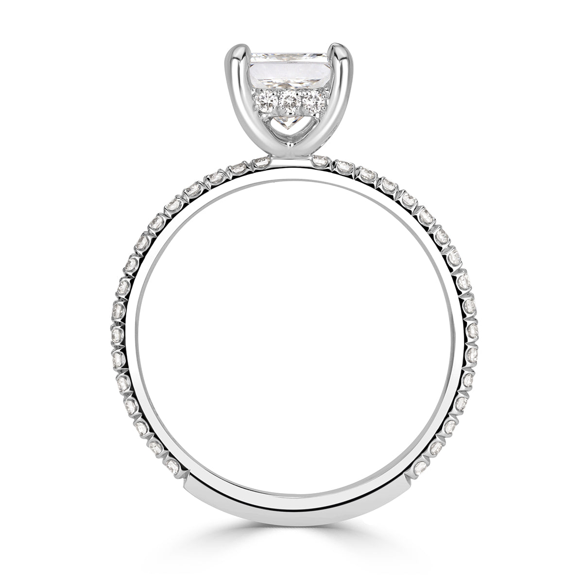 1.49ct Princess Cut Diamond Engagement Ring