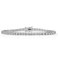 9.95ct Round Brilliant Cut Diamond Tennis Bracelet in 7'