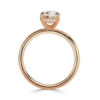 1.76ct Oval Cut Diamond Engagement Ring