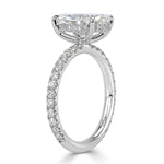 3.40ct Oval Cut Diamond Engagement Ring