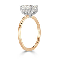 1.58ct Radiant Cut Diamond Engagement Ring