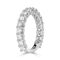 1.42ct Round Brilliant Cut Diamond Band in Platinum