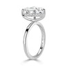 3.67ct Trillion Cut Diamond Engagement Ring