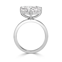 3.67ct Trillion Cut Diamond Engagement Ring