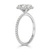 2.27ct Oval Cut Diamond Engagement Ring