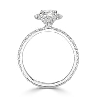 2.27ct Oval Cut Diamond Engagement Ring