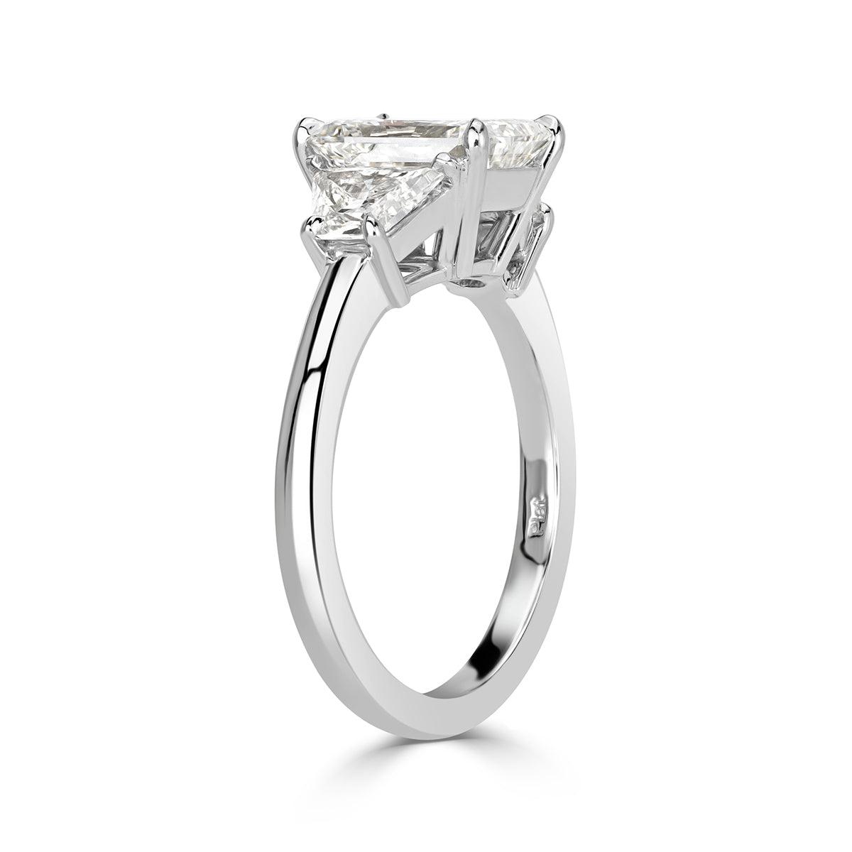 2.90ct Radiant Cut Diamond Engagement Ring