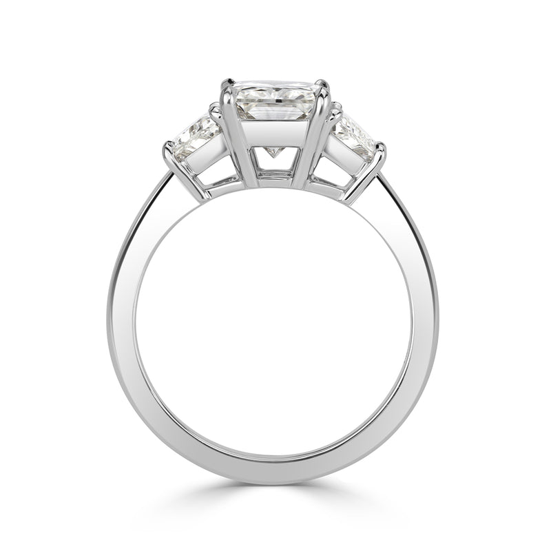 2.90ct Radiant Cut Diamond Engagement Ring