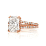 3.02ct Radiant Cut Diamond Engagement Ring