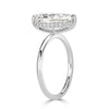 3.64ct Pear Shaped Diamond Engagement Ring