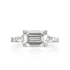 4.78ct Emerald Cut Diamond Engagement Ring