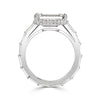 4.78ct Emerald Cut Diamond Engagement Ring