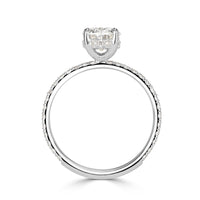 1.94ct Oval Cut Diamond Engagement Ring