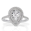1.59ct Pear Shaped Diamond Engagement Ring