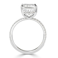 4.44ct Radiant Cut Diamond Engagement Ring