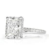 4.43ct Radiant Cut Diamond Engagement Ring