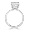 4.43ct Radiant Cut Diamond Engagement Ring