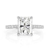3.46ct Radiant Cut Diamond Engagement Ring